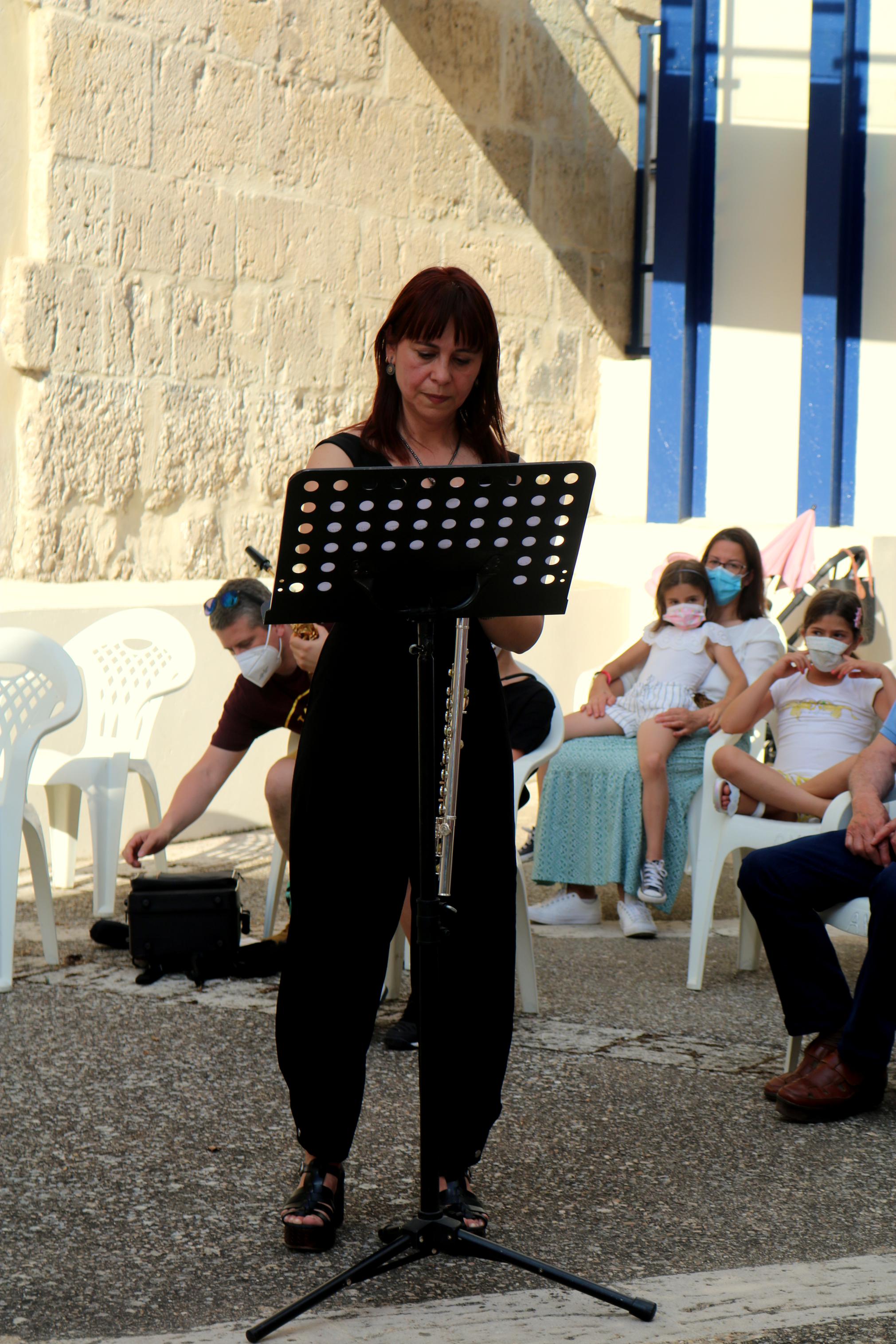 Animada velada musical en Baltanás