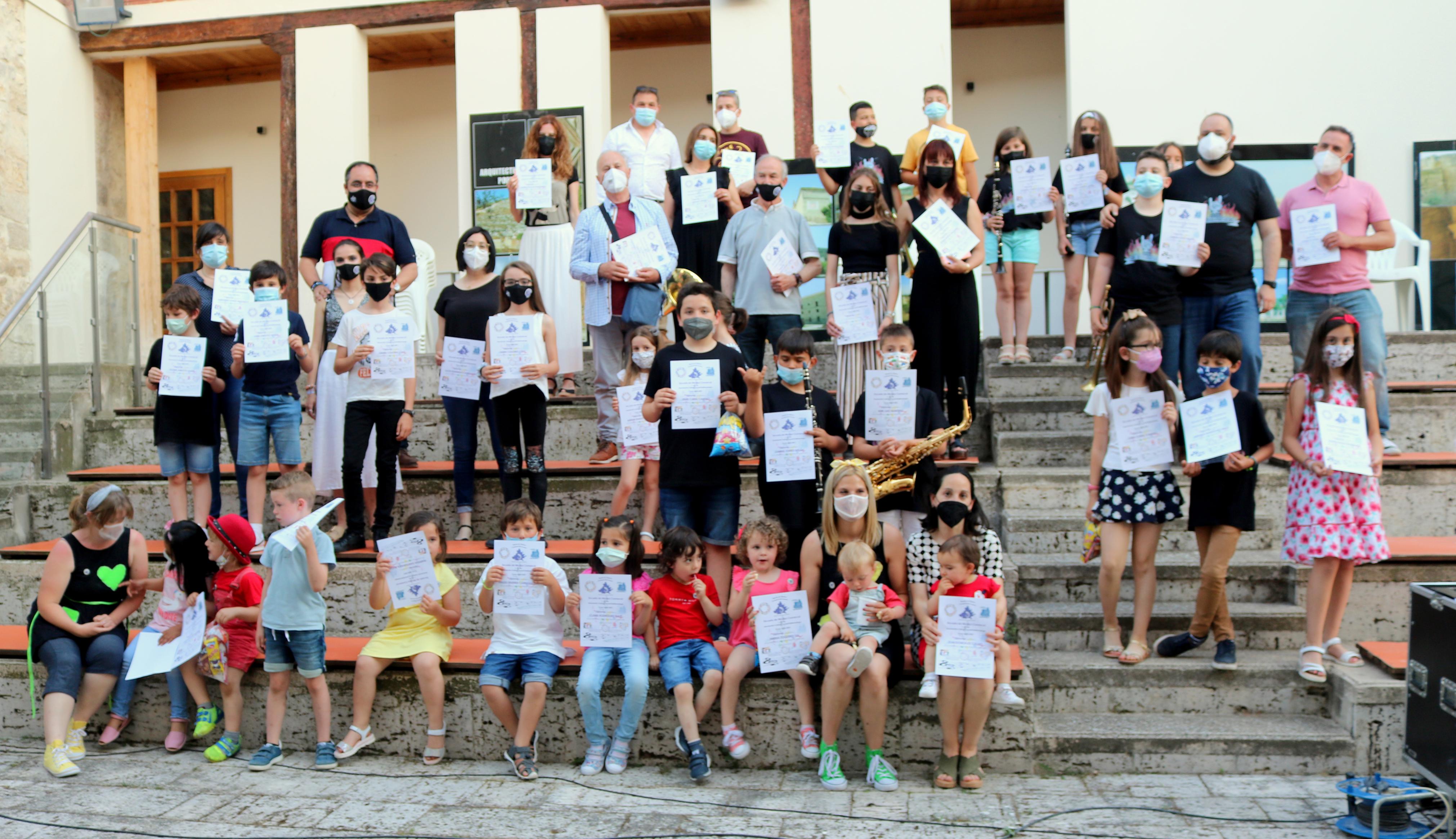 Animada velada musical en Baltanás