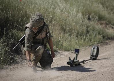 Imagen secundaria 1 - El Mando de Ingenieros de Salamanca ejecutó el Ejercicio &#039;INTERDICT 21&#039;