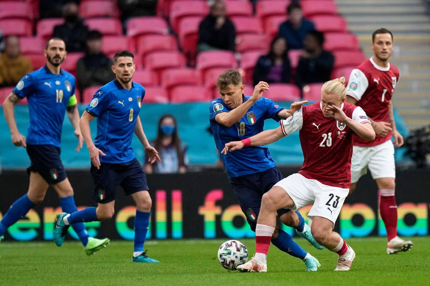 Fotos: Italia - Austria, en imágenes