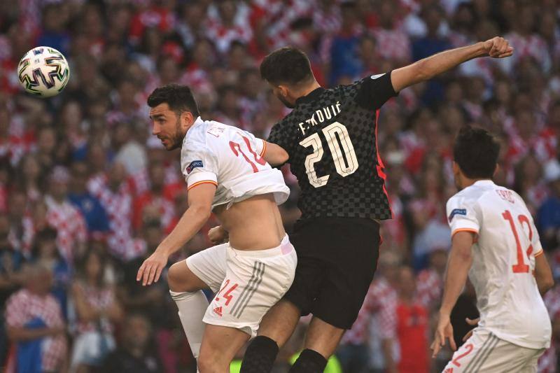 Fotos: Croacia-España, en imágenes