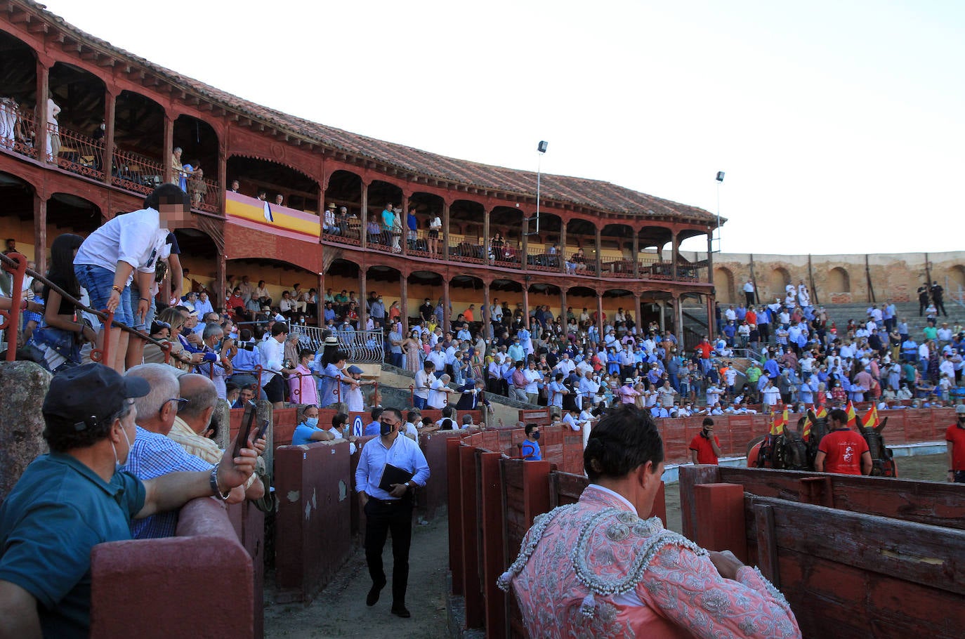 Corrida de toros el día de San Pedro en Segovia 