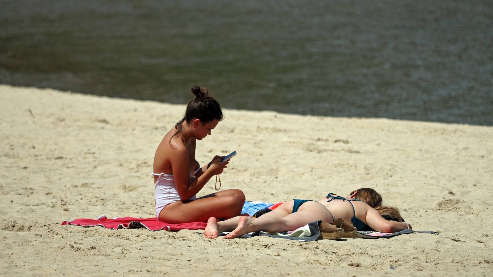 Fotos: Altas temperaturas en Valladolid en el primer día de julio