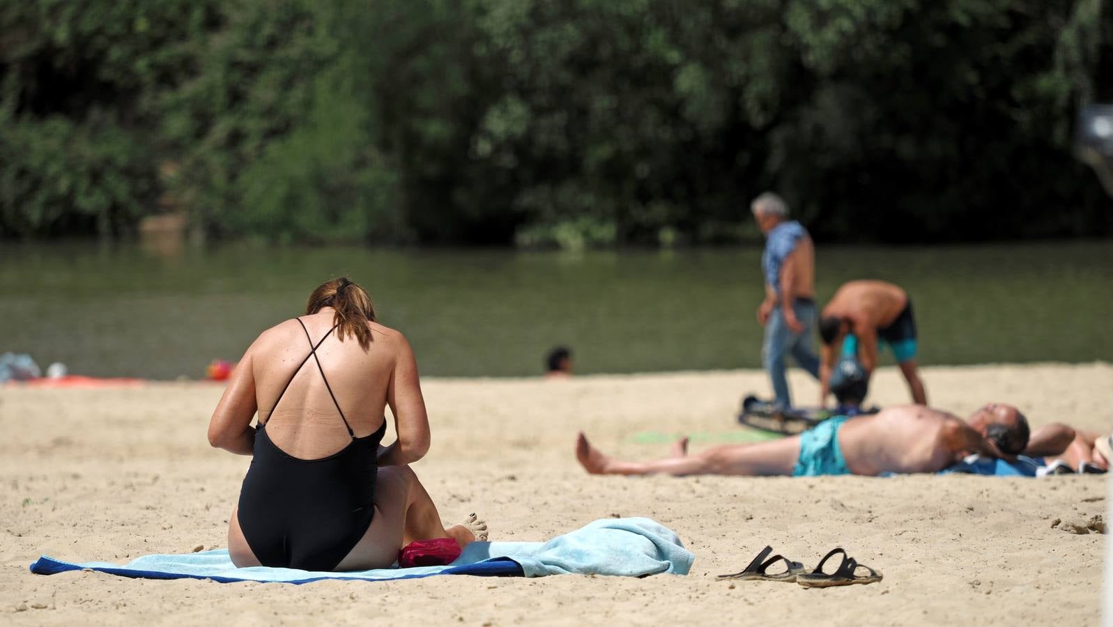 Fotos: Altas temperaturas en Valladolid en el primer día de julio