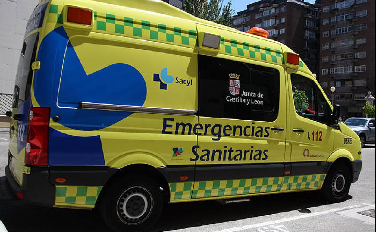 Ambulancia de Sacyl. 