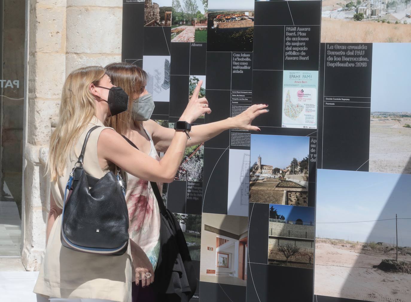 Fotos: Exposición de los proyectos de la Bienal de Arquitectura en el Patio Herreriano de Valladolid