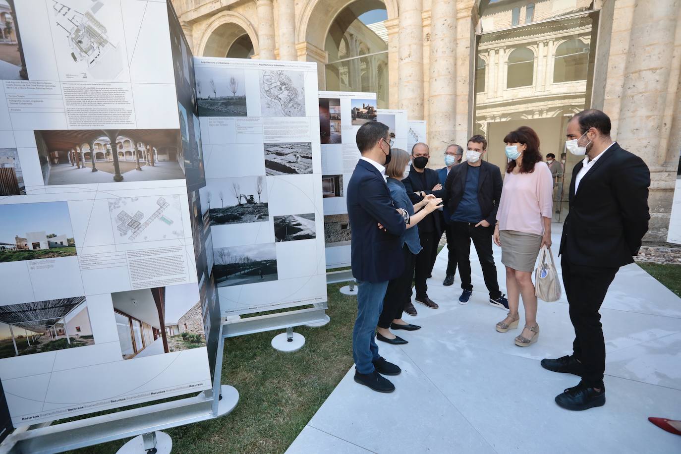 Fotos: Exposición de los proyectos de la Bienal de Arquitectura en el Patio Herreriano de Valladolid