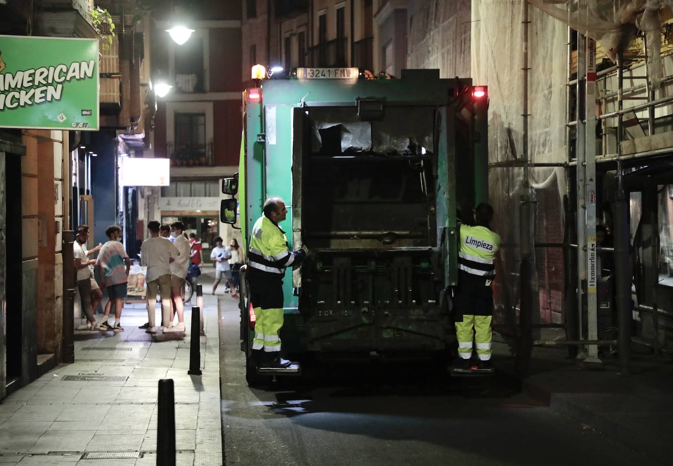 Fotos: Ambiente nocturno en Valladolid