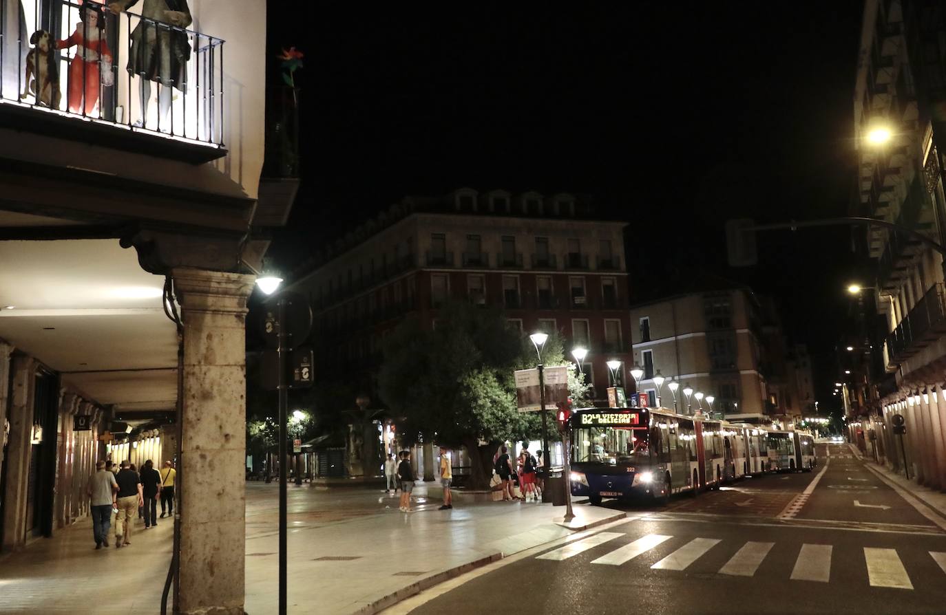 Fotos: Ambiente nocturno en Valladolid