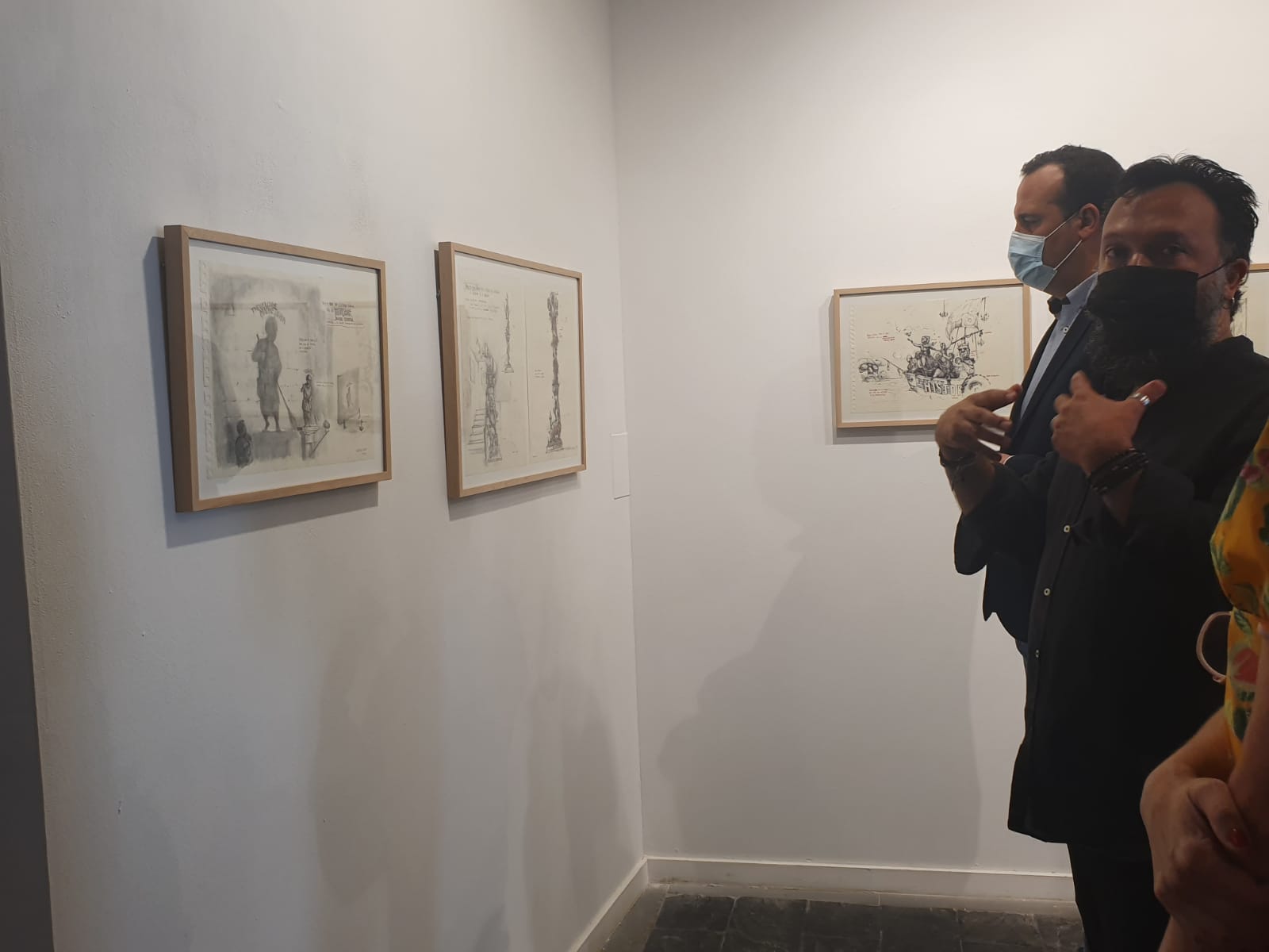 Fotos: Exposición &#039;Proyectos y otros dibujos germinales&#039; en Salamanca