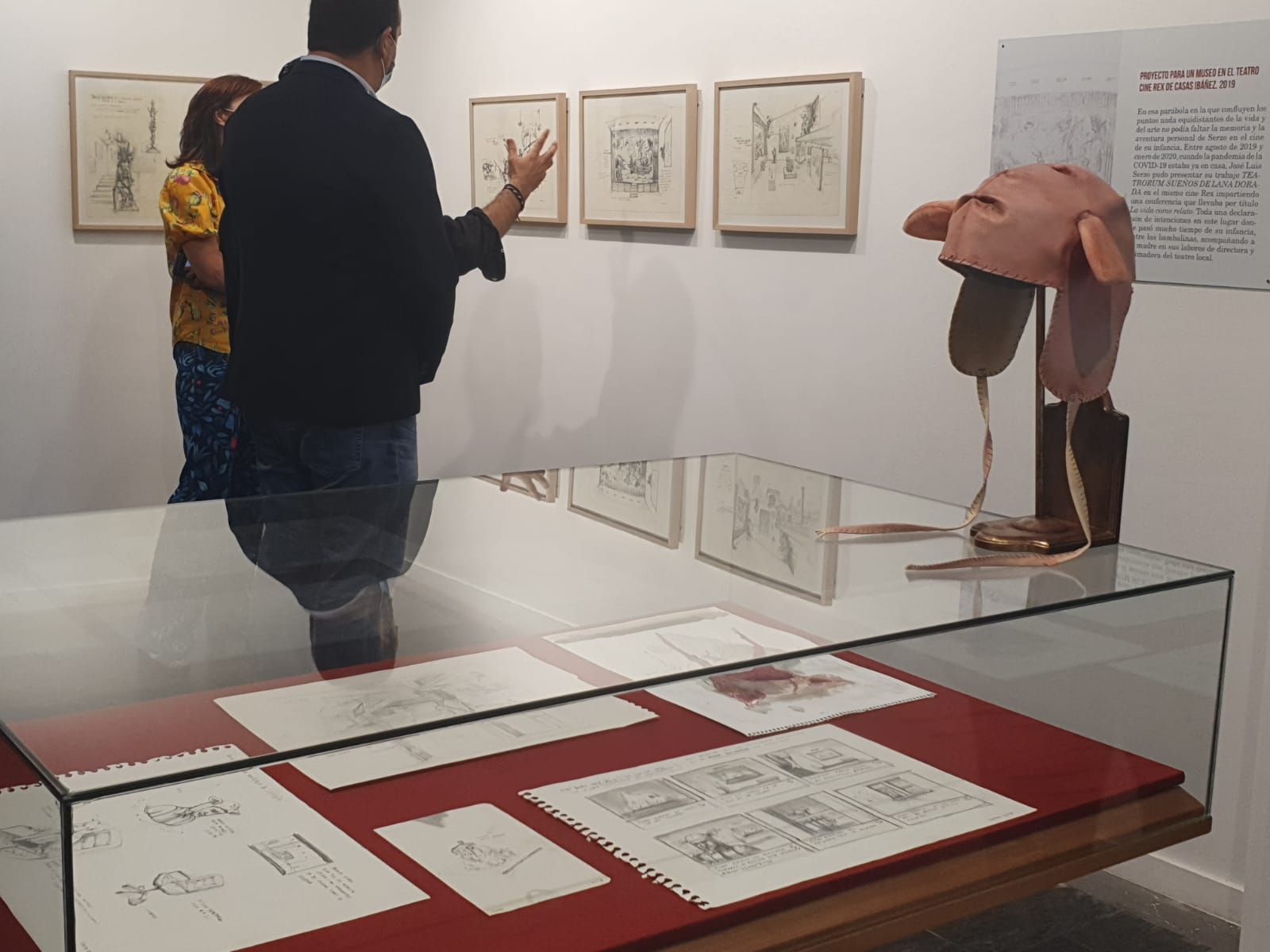 Fotos: Exposición &#039;Proyectos y otros dibujos germinales&#039; en Salamanca