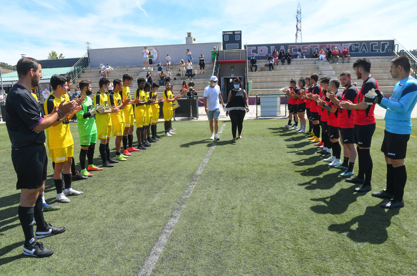 Fotos: Homenaje a Manasés el joven fallecido en el Pisuerga