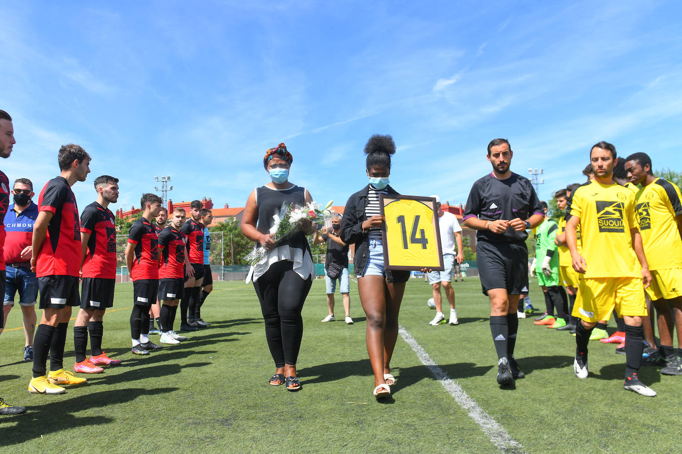 Fotos: Homenaje a Manasés el joven fallecido en el Pisuerga