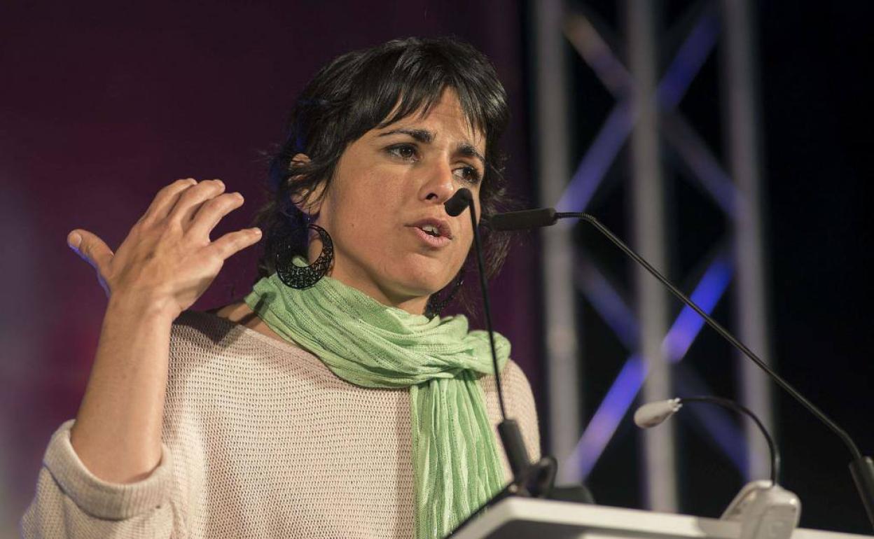 La parlamentaria andaluza de Podemos Teresa Rodríguez.