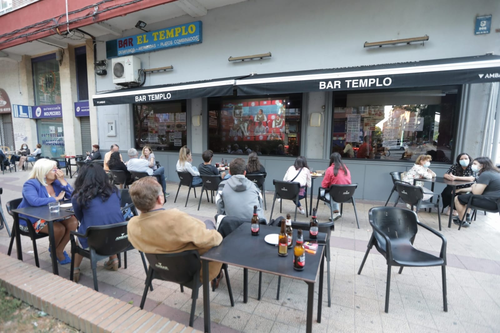 Fotos: Ambiente en Valladolid durante el Italia - España