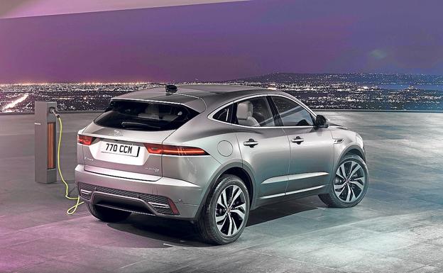 Recarga del Jaguar E-Pace. 