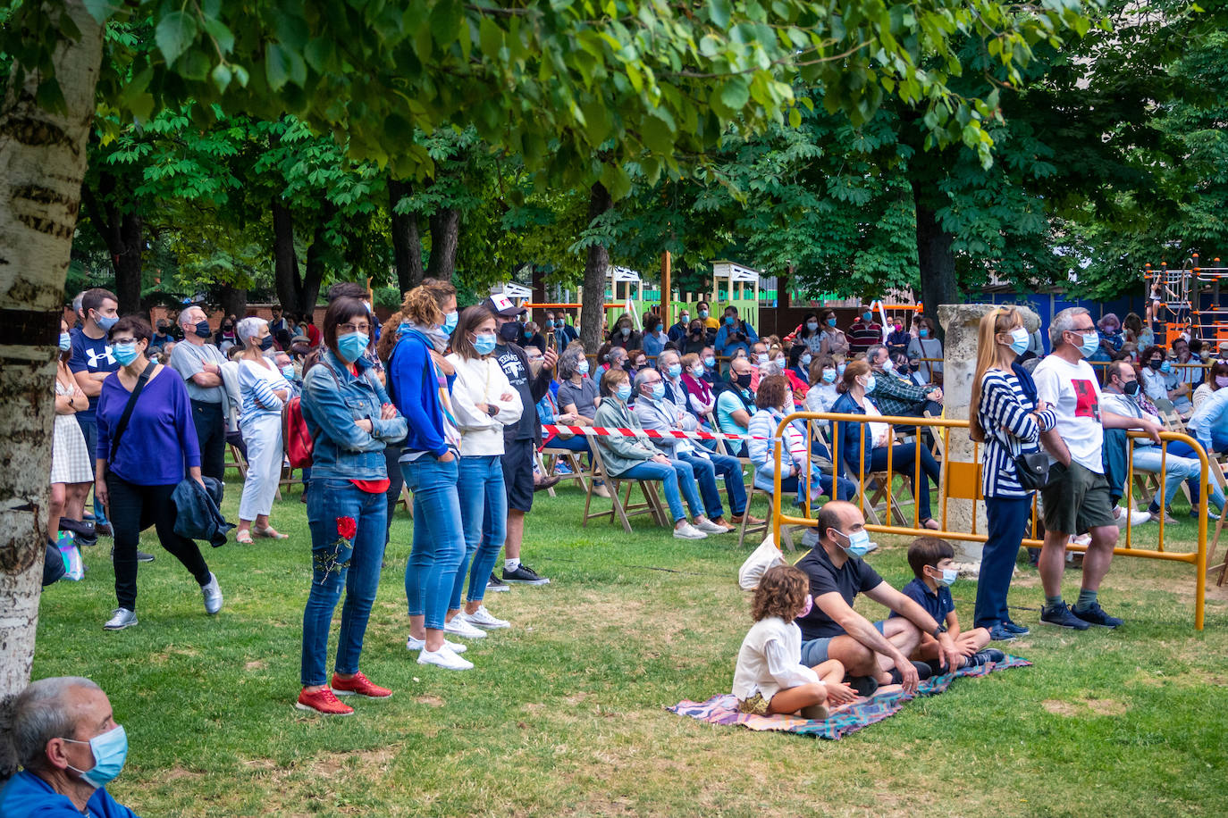 Concierto de Afro Social Club, primero del ciclo 'La huerta de las delicias', junto a la ermita románica. 