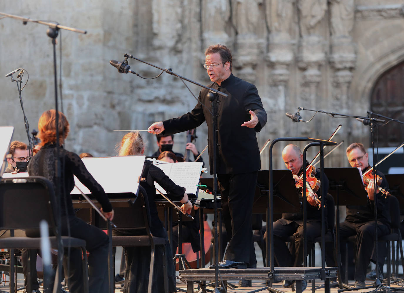 Fotos: La OSCyL felicita a la Catedral de Palencia en su séptimo centenario
