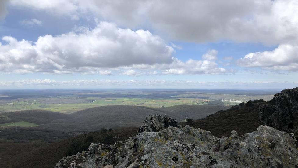 La meseta, desde el Balcón de Judas.