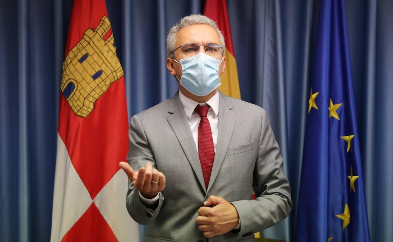 El delegado del Gobierno en Castilla y León, Javier Izquierdo.