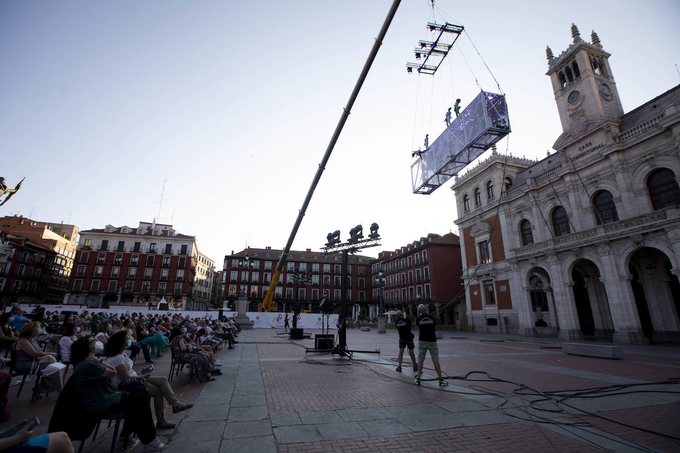 Sacude Danza Vertical, 'Euforia'. Plaza Mayor