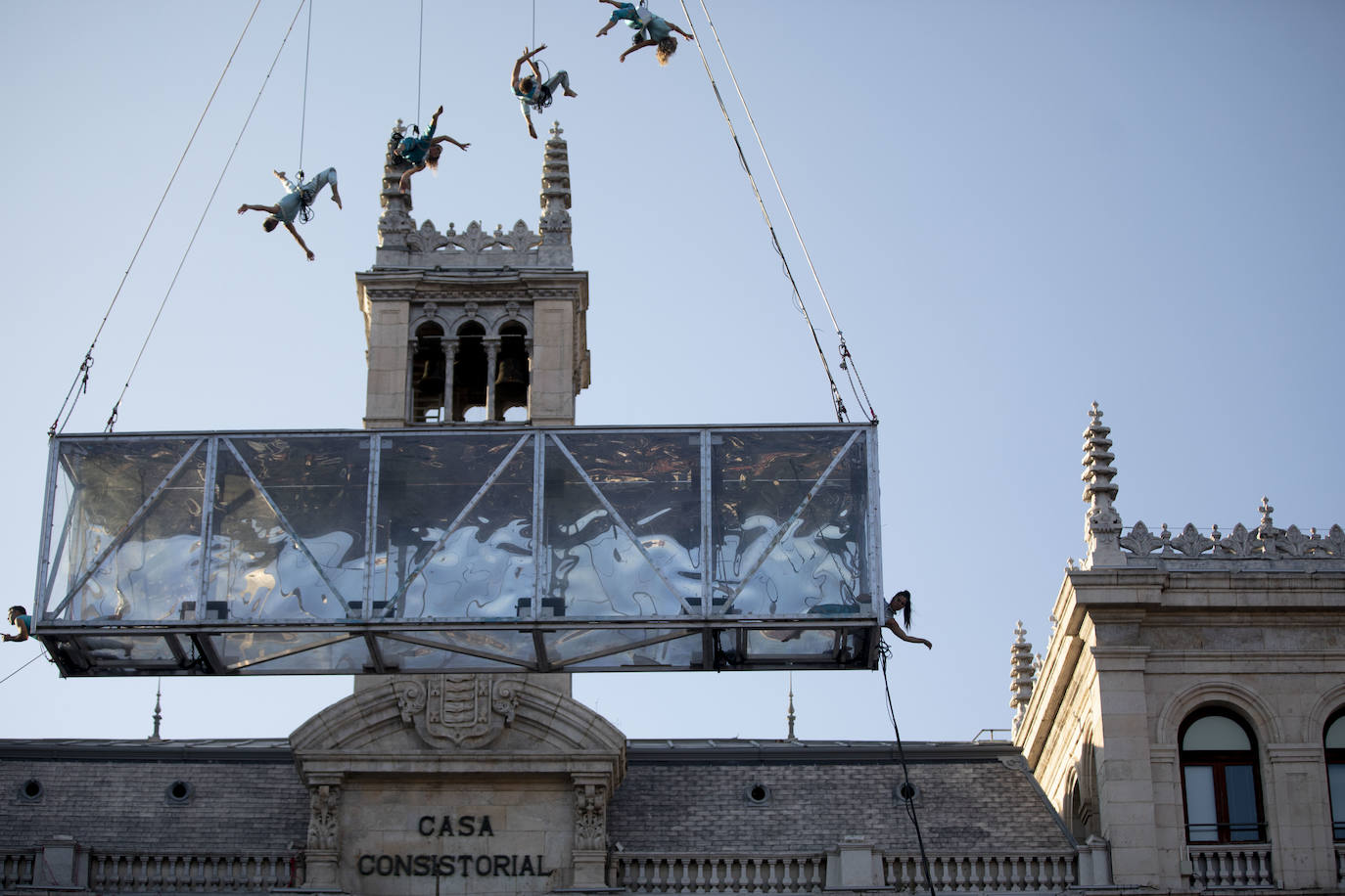Sacude Danza Vertical, 'Euforia'. Plaza Mayor