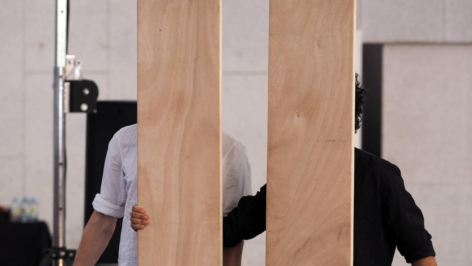 Ovvio, de Kolektiv Lapso Cirk, en la Cúpula del Milenio