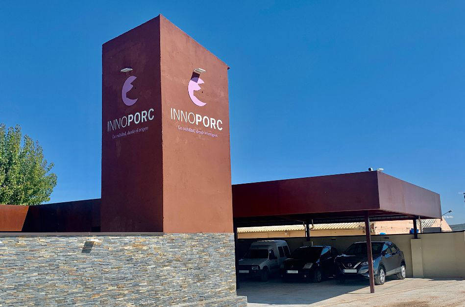 Instalaciones de la empresa segoviana Innoporc.