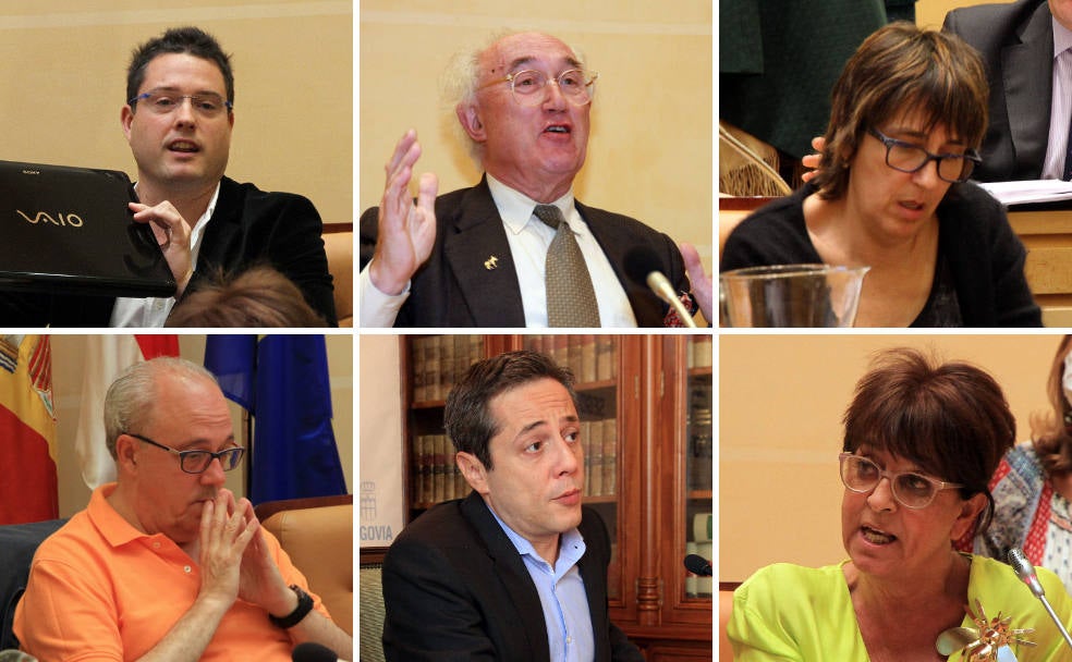 Javier Arranz, Javier Giráldez, Blanca Valverde, Alfonso Reguera, José Bayón y Claudia de Santos, las anteriores salidas de equipos de gobierno liderados por Luquero.