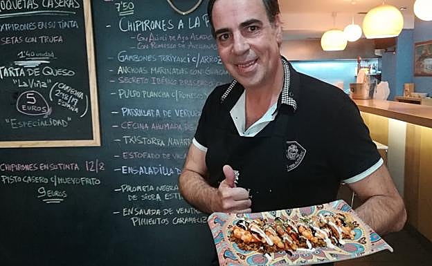 La receta: Gambones teriyaki con arroz