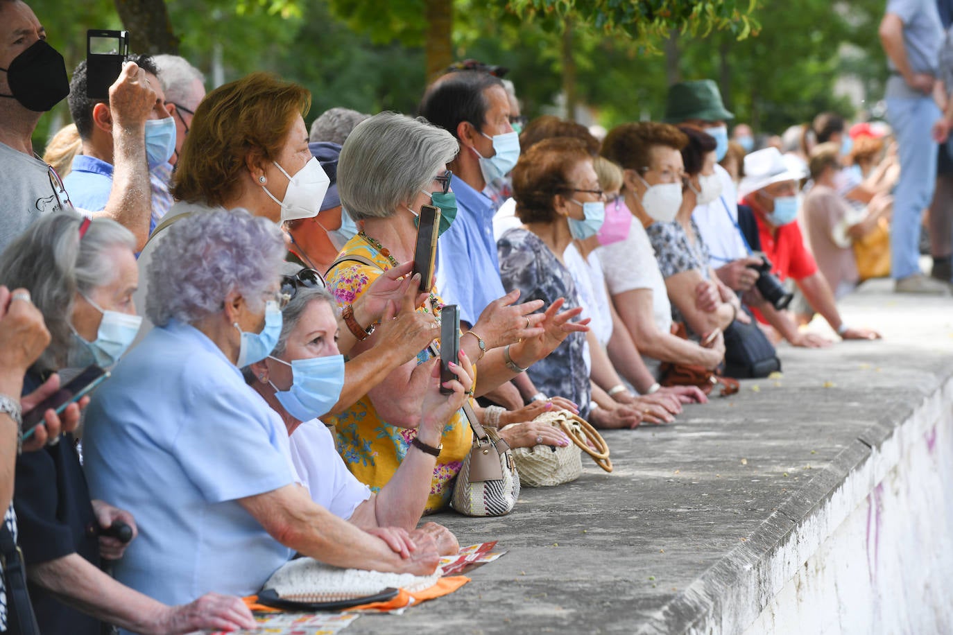 La Virgen del Carmen recorre las aguas del Pisuerga