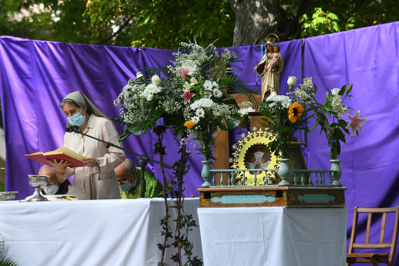 La Virgen del Carmen recorre las aguas del Pisuerga