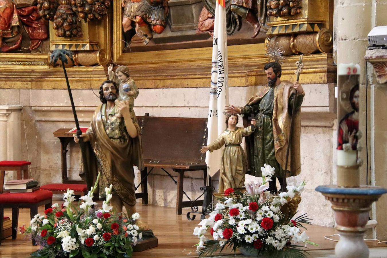 Celebración de San Cristobal en Medina de Rioseco