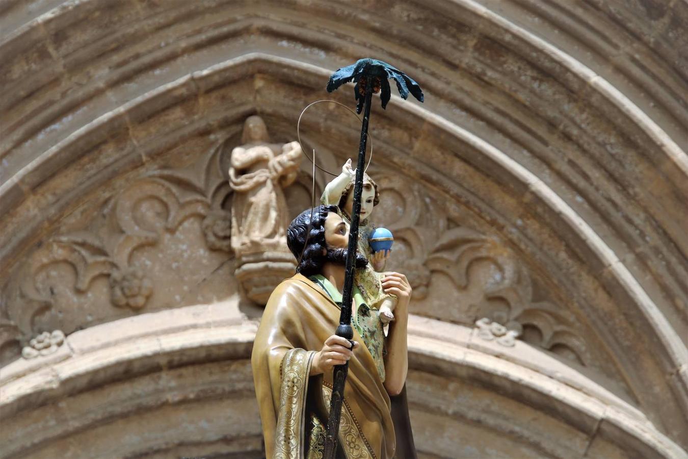 Celebración de San Cristobal en Medina de Rioseco