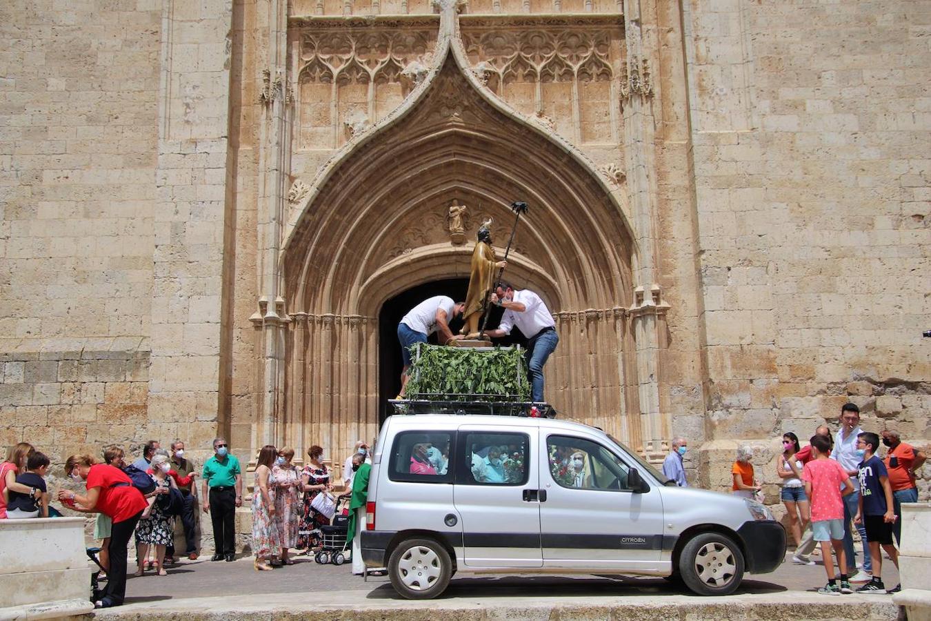 Celebración de San Cristobal en Medina de Rioseco