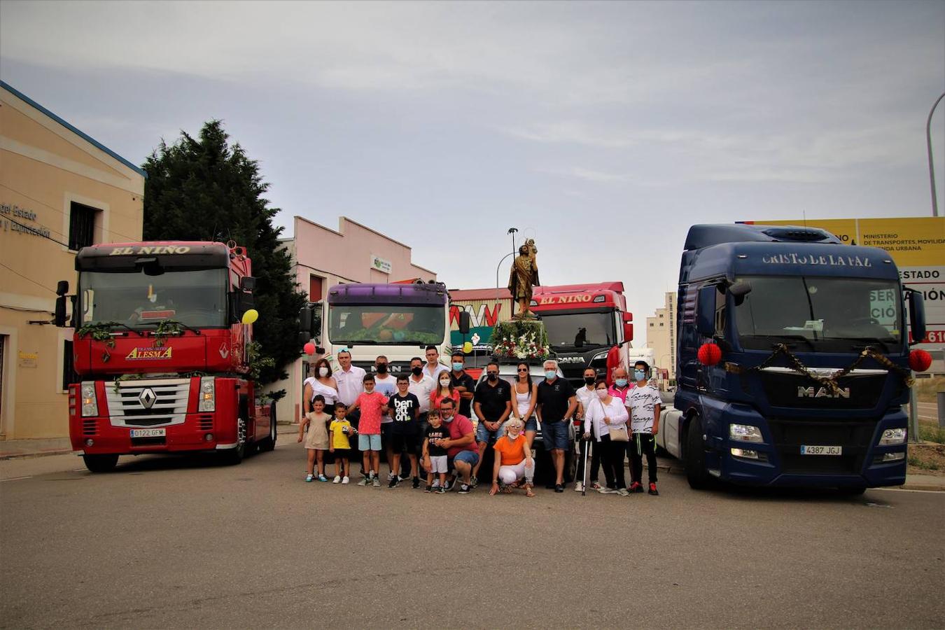 Celebración de San Cristobal en Medina de Rioseco