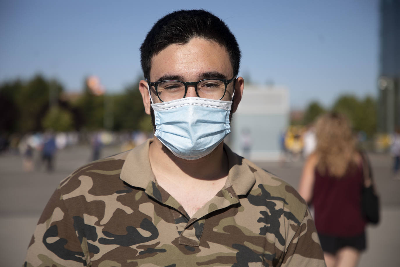 Imagen - ««Con la inseguridad que hay, queríamos vacunarnos para poder irnos tranquilos»