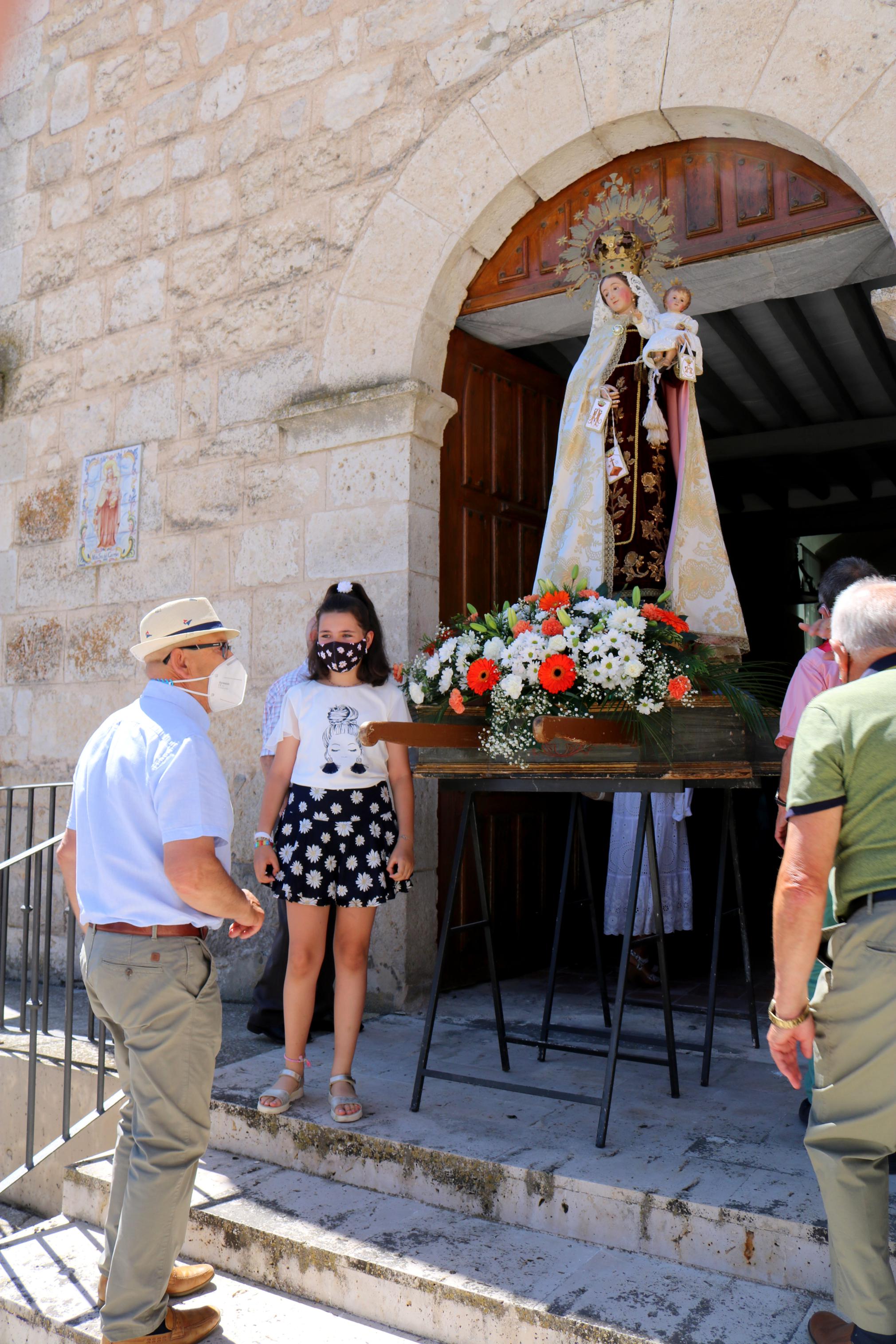 Los ceviqueños danzaron en honor a la Virgen del Carmen