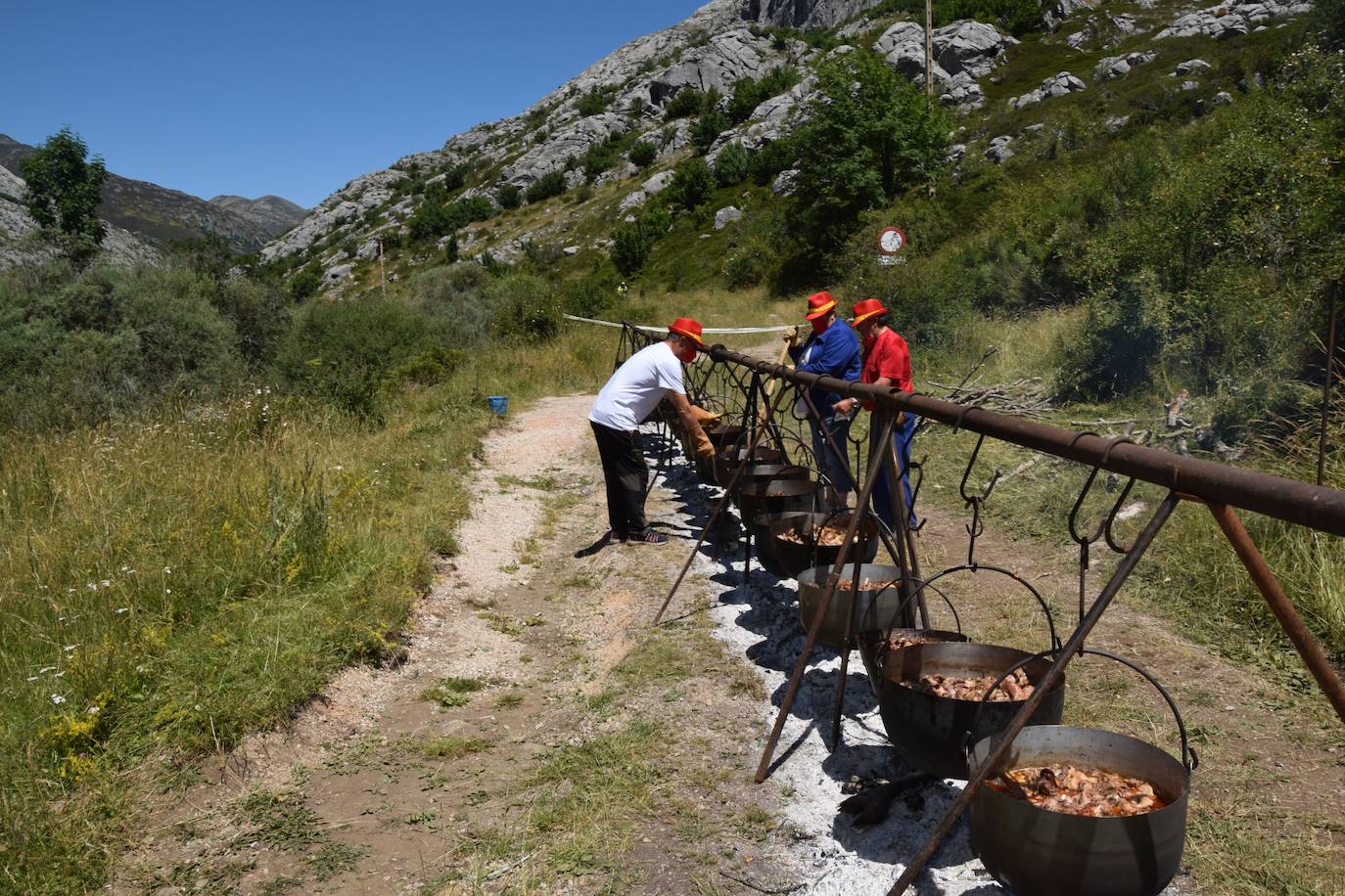 La fiesta, que no se pudo celebrar el año pasado por la pandemia, contó con menos afluencia que en 2019 por la covid