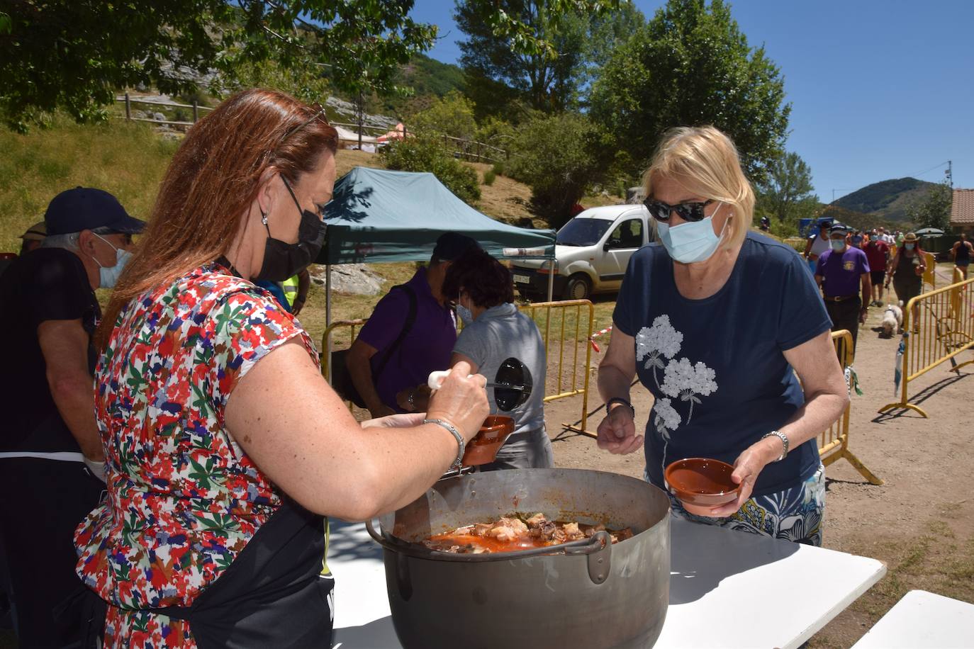 La fiesta, que no se pudo celebrar el año pasado por la pandemia, contó con menos afluencia que en 2019 por la covid