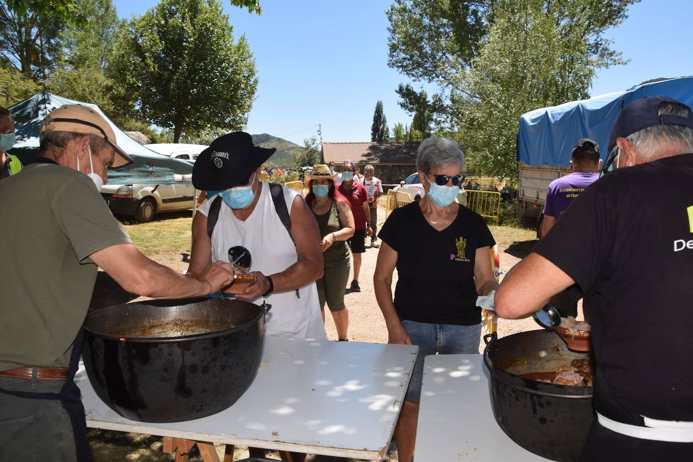 La fiesta, que no se pudo celebrar el año pasado por la pandemia, contó con menos afluencia que en 2019 por la covid