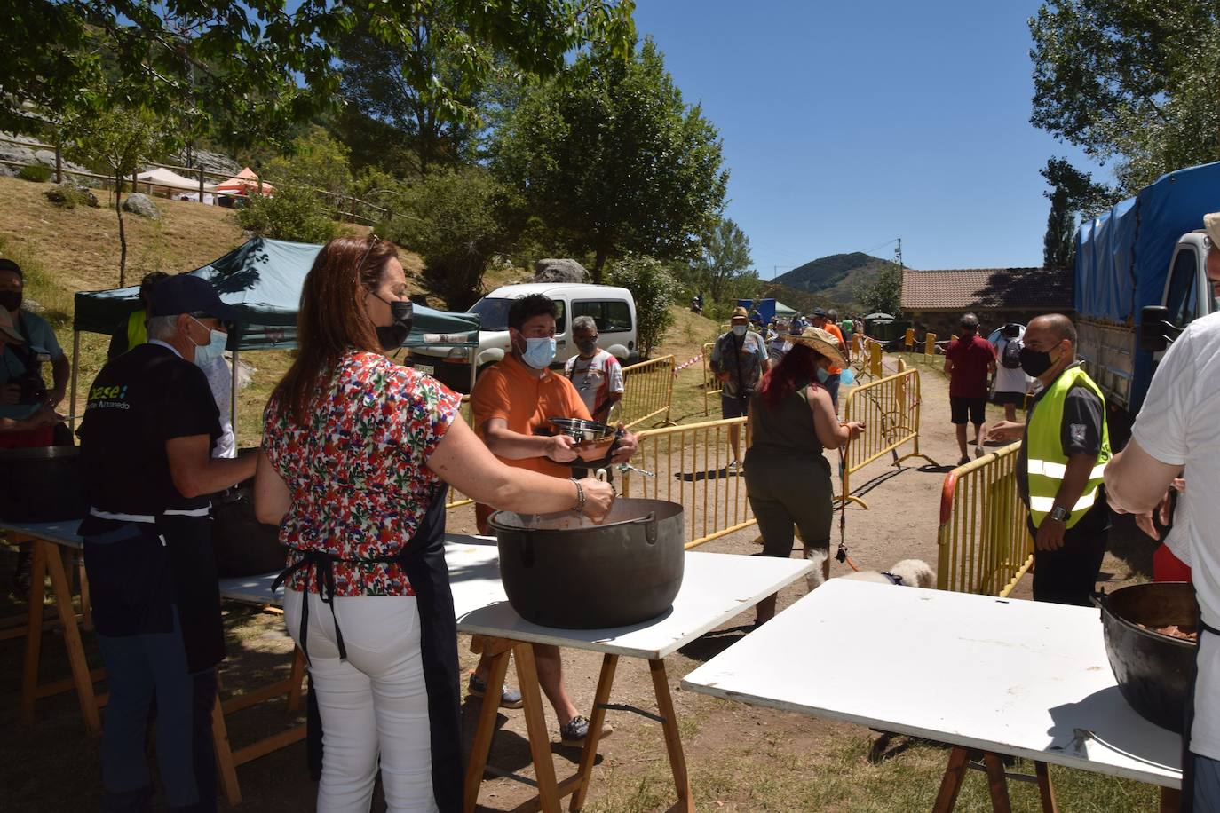 La fiesta, que no se pudo celebrar el año pasado por la pandemia, contó con menos afluencia que en 2019 por la covid