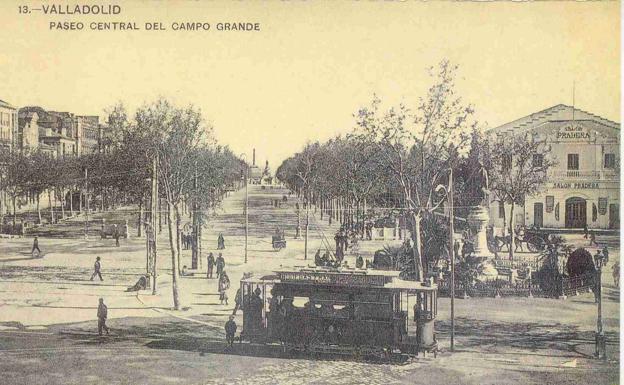 Imagen principal - El Teatro Pradera en la década de 1910 y debajo, visto desde la calle Santiago, en la de 1920. A la derecha, mitin socialista en agosto de 1933 en el interior del teatro. ARCHIVO MUNICIPAL