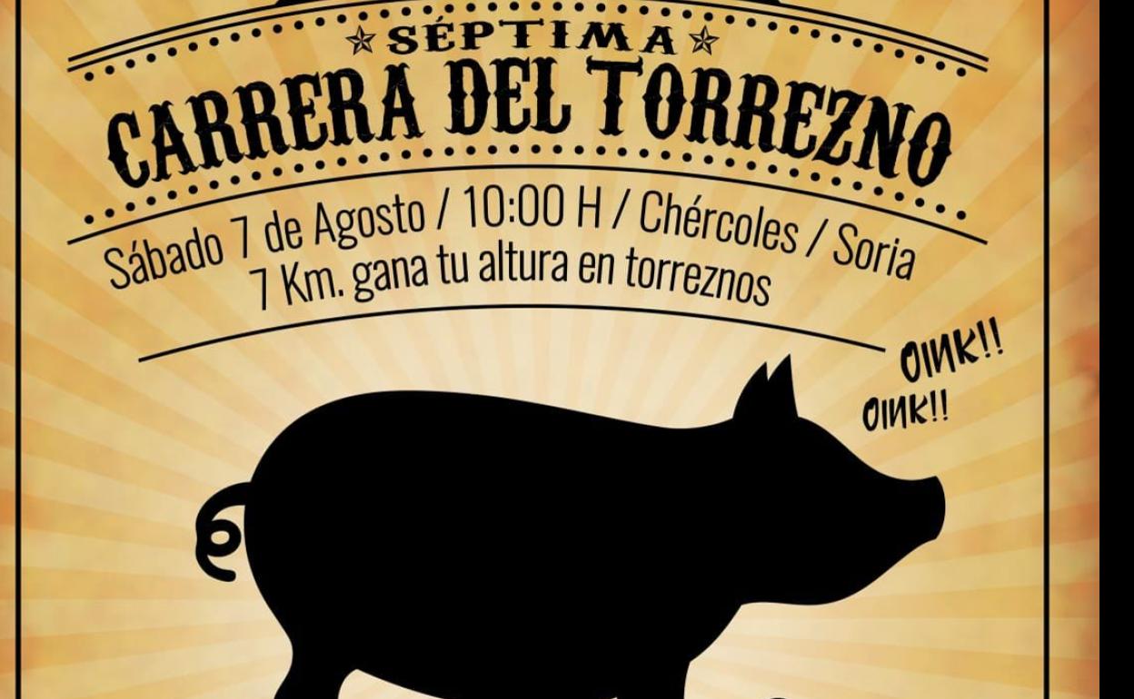 Chércoles vuelve a organizar la VII Carrera del Torrezno el 7 de agosto