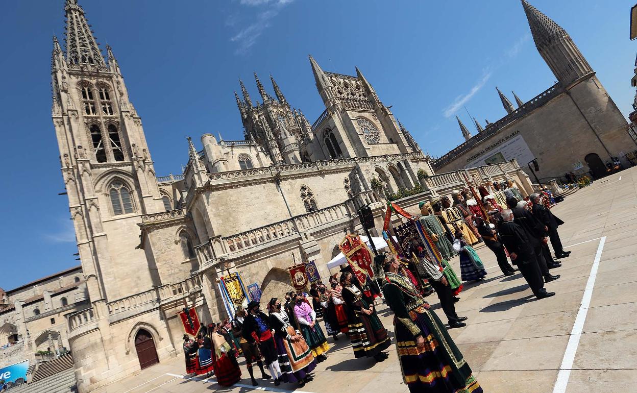 La Catedral de Burgos ha cumplido hoy 800 años. 