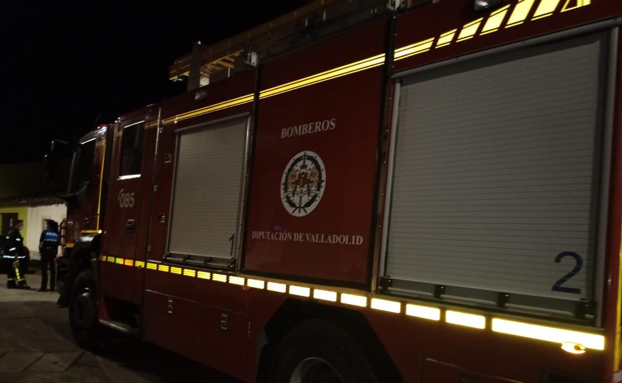 Dotación de los bomberos de la provincia de Valladolid.