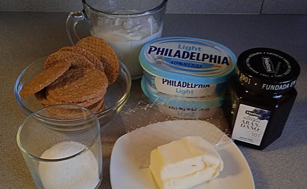 Imagen principal - La receta: Tarta de queso con confitura