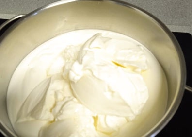 Imagen secundaria 1 - La receta: Tarta de queso con confitura