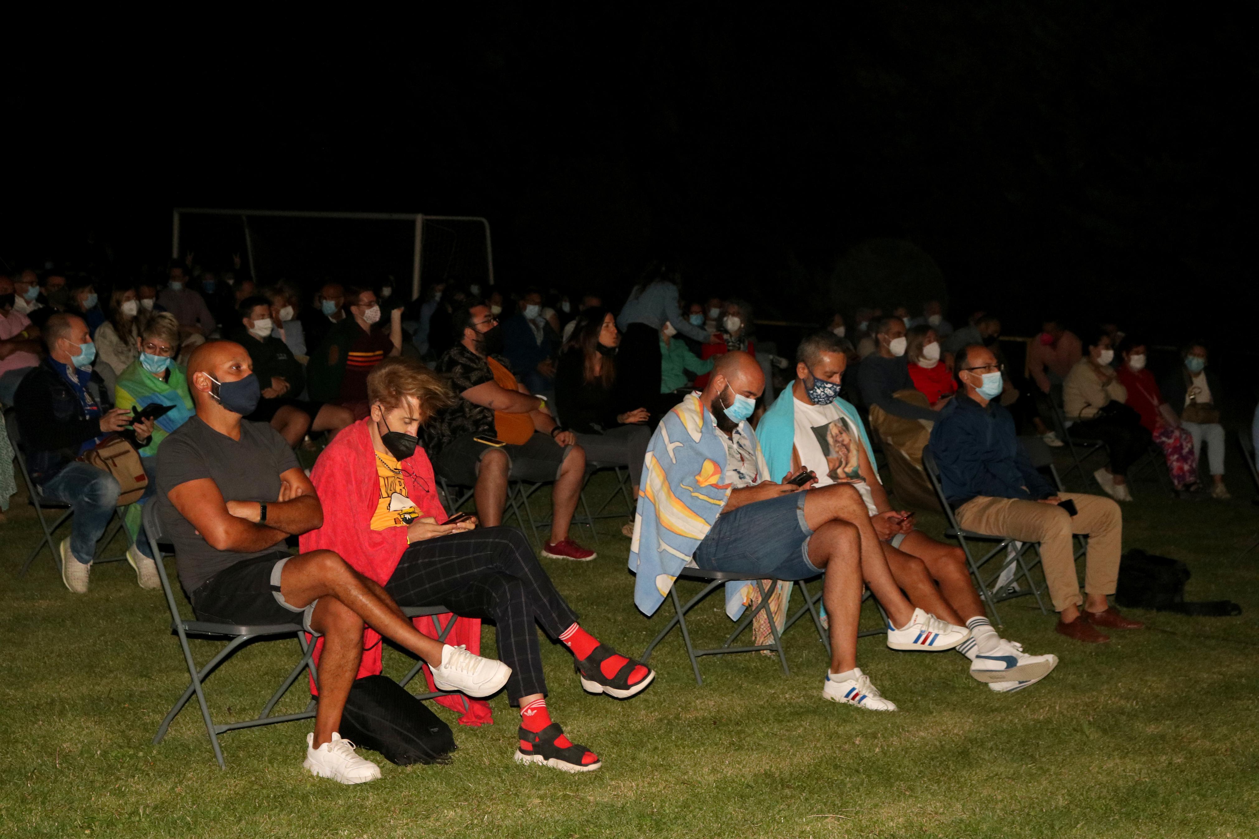 Marta Sánchez actuó el pasado viernes en Torquemada