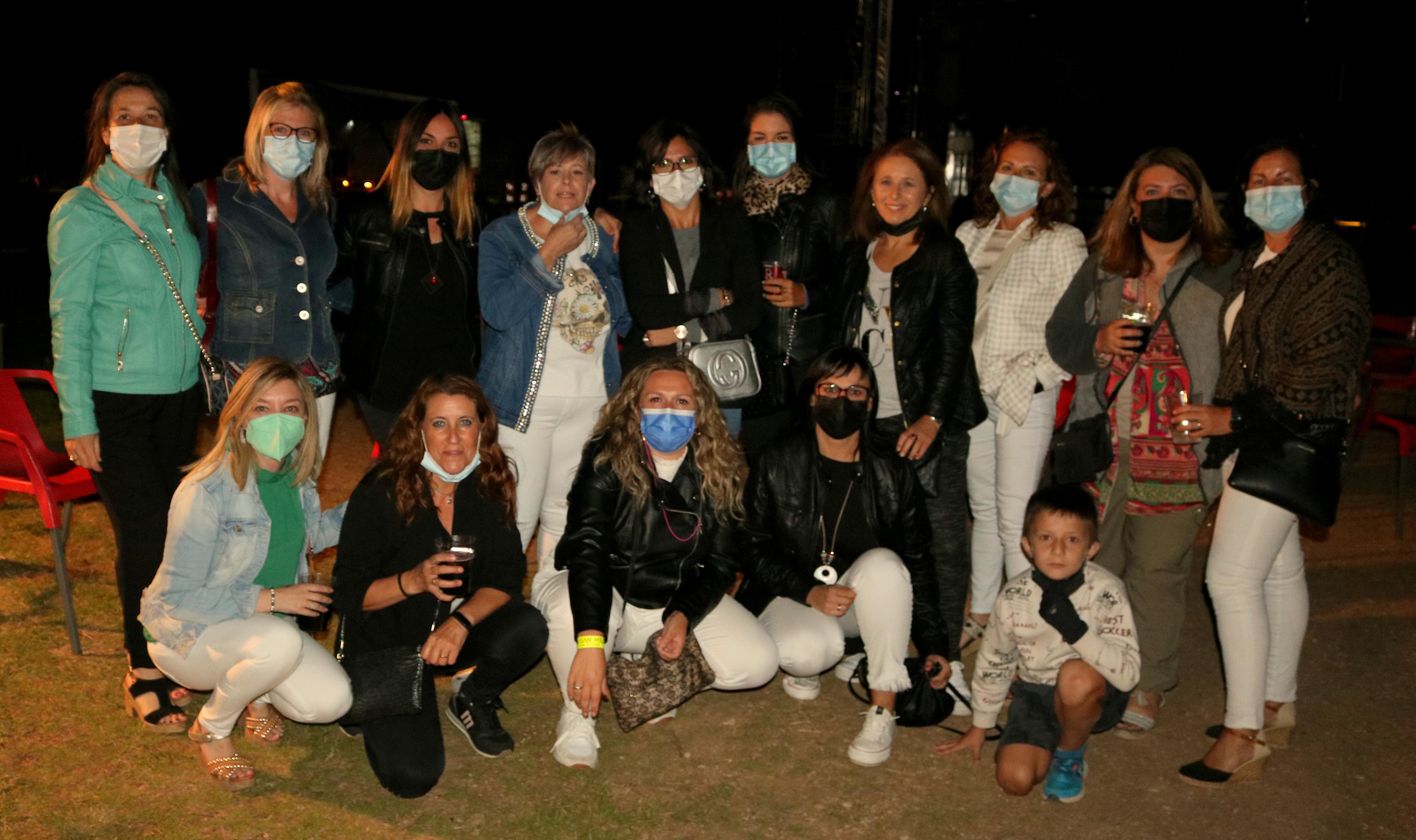 Marta Sánchez actuó el pasado viernes en Torquemada